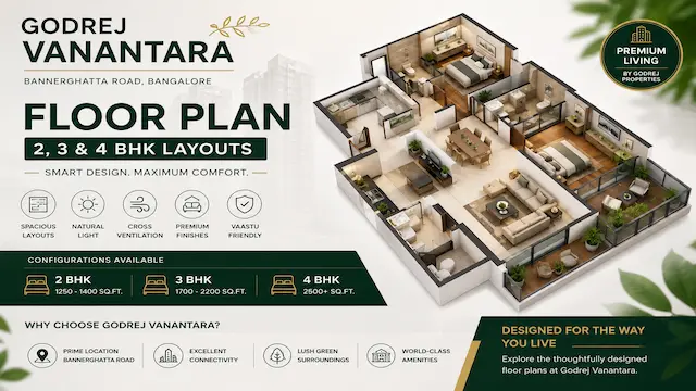 Godrej Vanantara Floor Plans