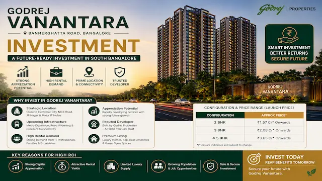 Godrej Vanantara Location